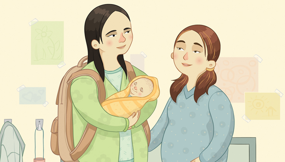 View Pregnancy Stories illustrations